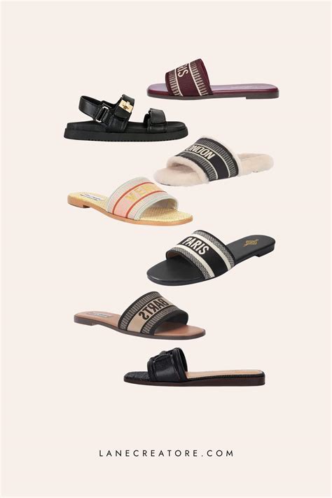 dior beige slides|christian dior slides dupes.